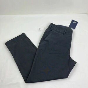 Gap New Women’s 8‎ High Rise Straight Khaki Ankle Pant